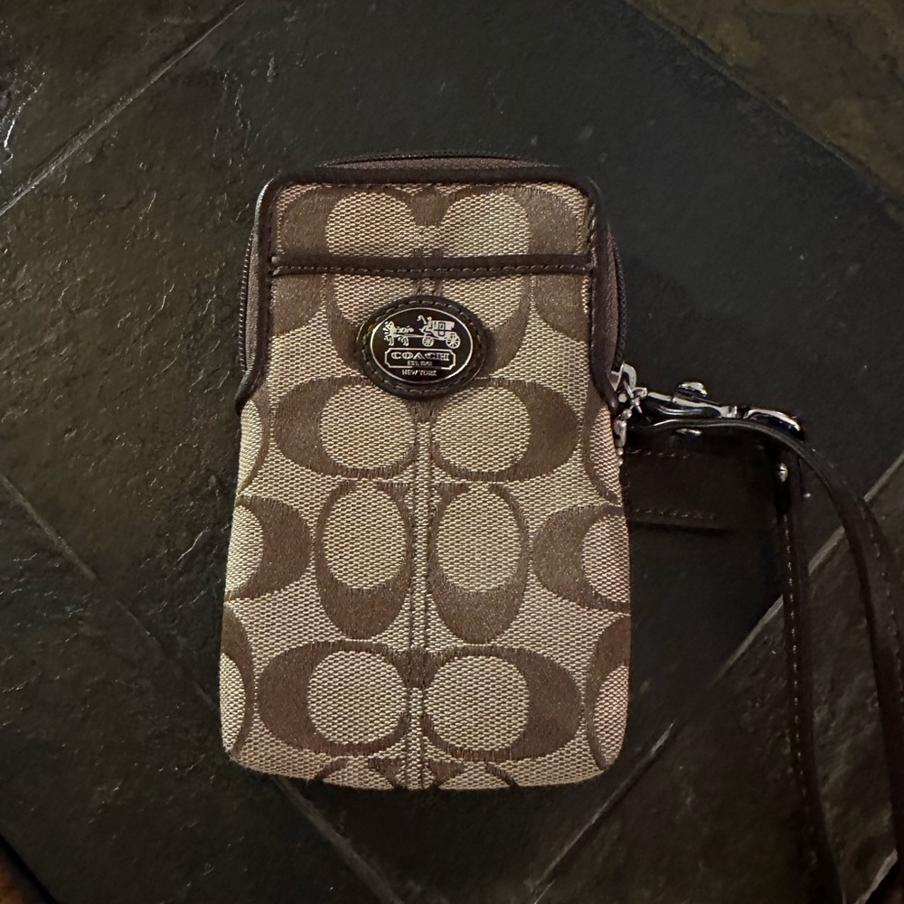Coach Cell Phone Holder